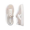 Rieker Morelia Laced Platform Trainer - Beige